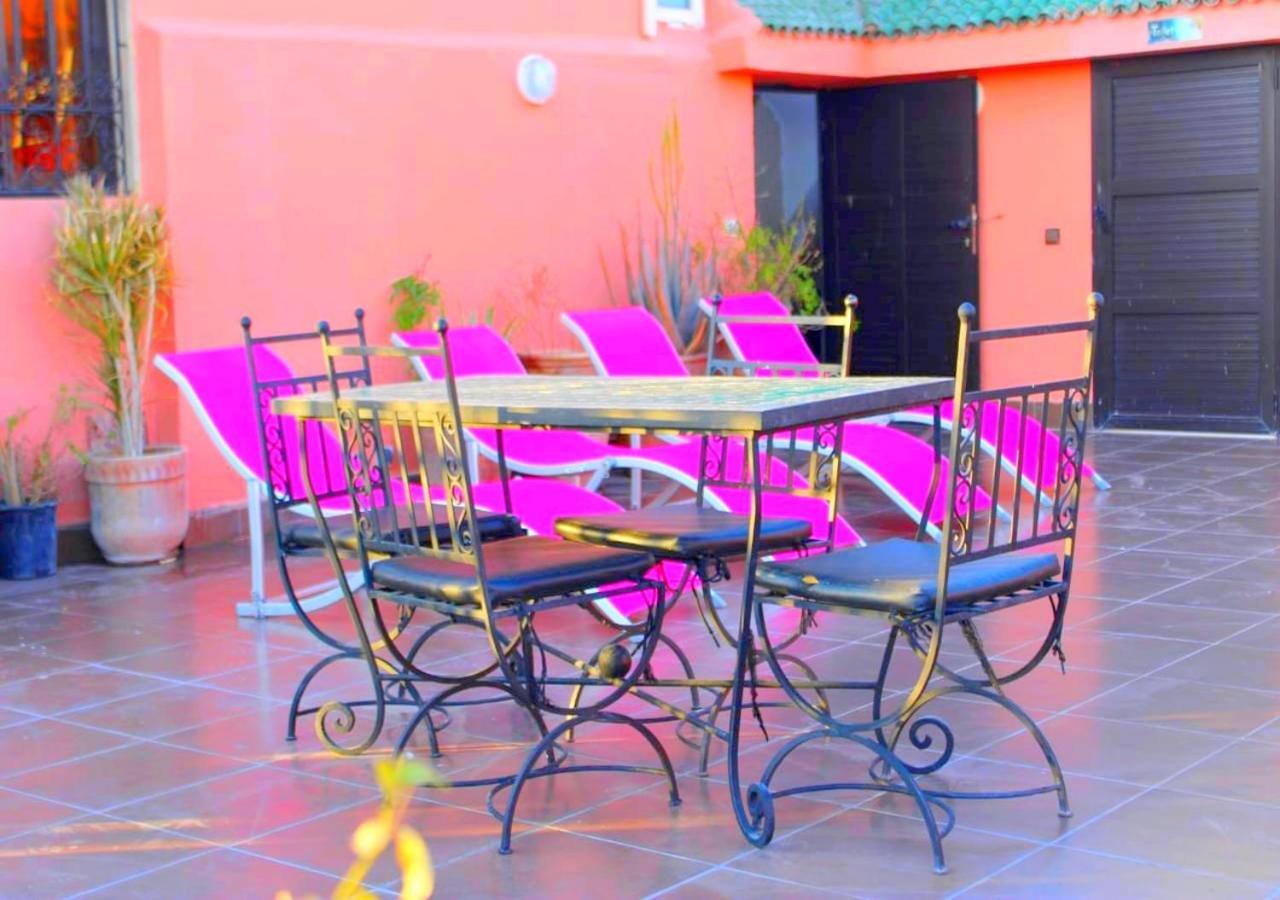 Riad Miramare Pour Familles Marrakesh Esterno foto